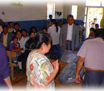 Rural Improvement - Members in Neltume Church